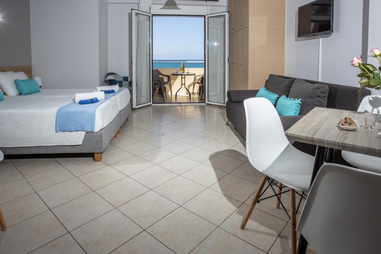 Seperi Deep Blue Lägenhet Rethymno Exteriör bild