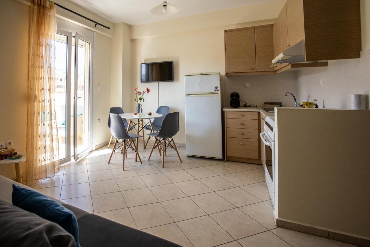 Seperi Deep Blue Lägenhet Rethymno Exteriör bild