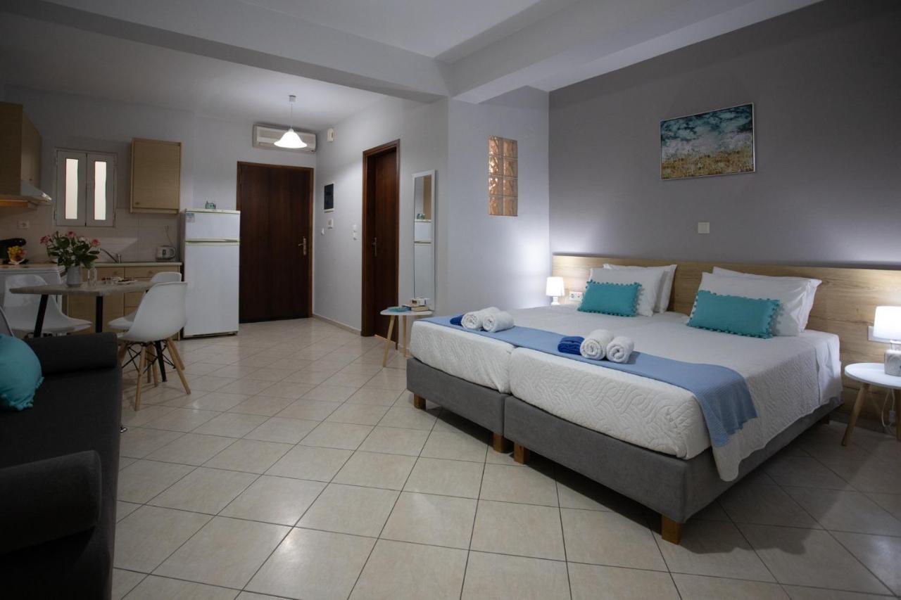 Seperi Deep Blue Lägenhet Rethymno Exteriör bild